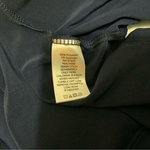 New Susan Graver Liquid Knit blue Open Cardigan size 1X - Picture 11 of 12